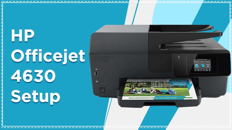 How to Setup 123 HP Officejet 4630 Wireless Printer